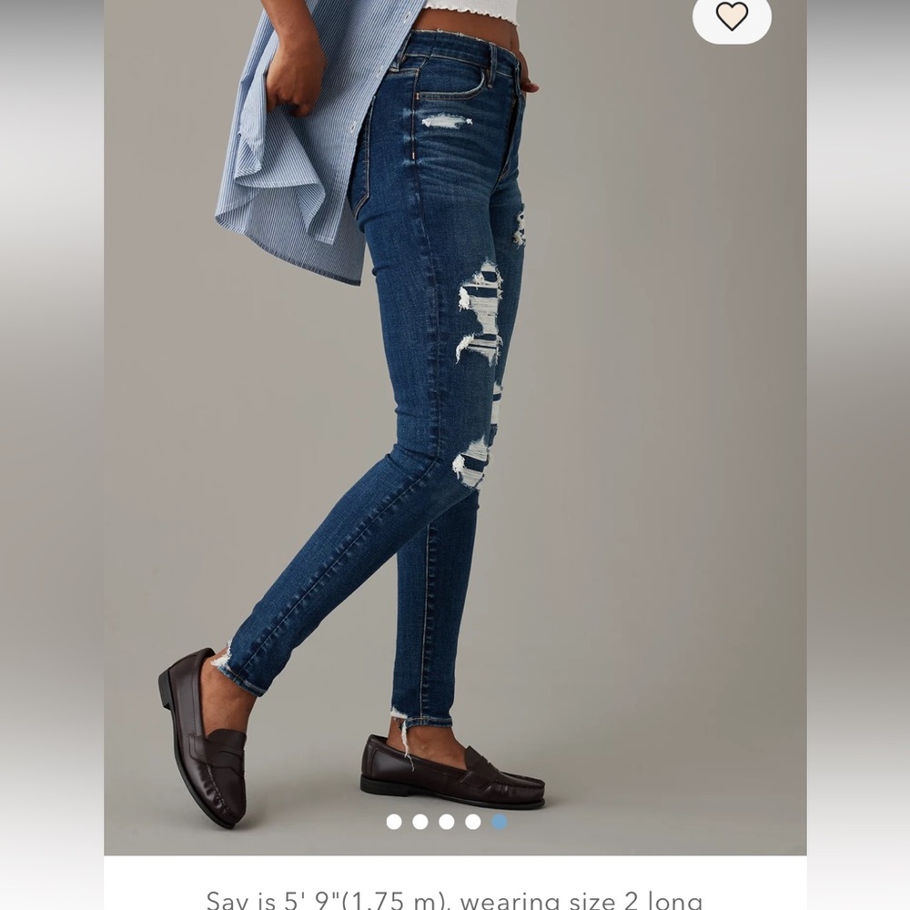 50%offw❤️ AE Next Level super High-Waisted  Jegging 2 127